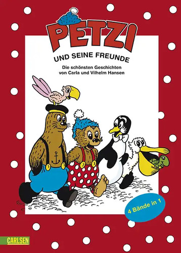 [Buchcover: Petzi und seine Freunde, Sammelband 2008]