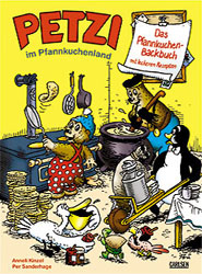 [Cover: Petzi im Pfannkuchenland; Hardcover: 26,5 cm x 23,5 cm]