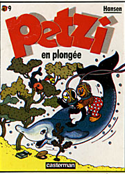 [Cover: Petzi en plongée]