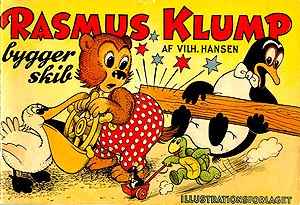 [Cover: Rasmus Klump bygger Skib]