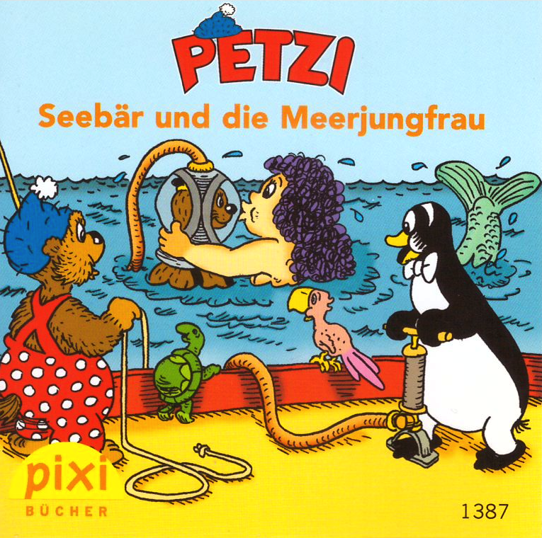 [Pixi-Cover: Petzi: Seeb&auml;r und die Meerjungfrau]